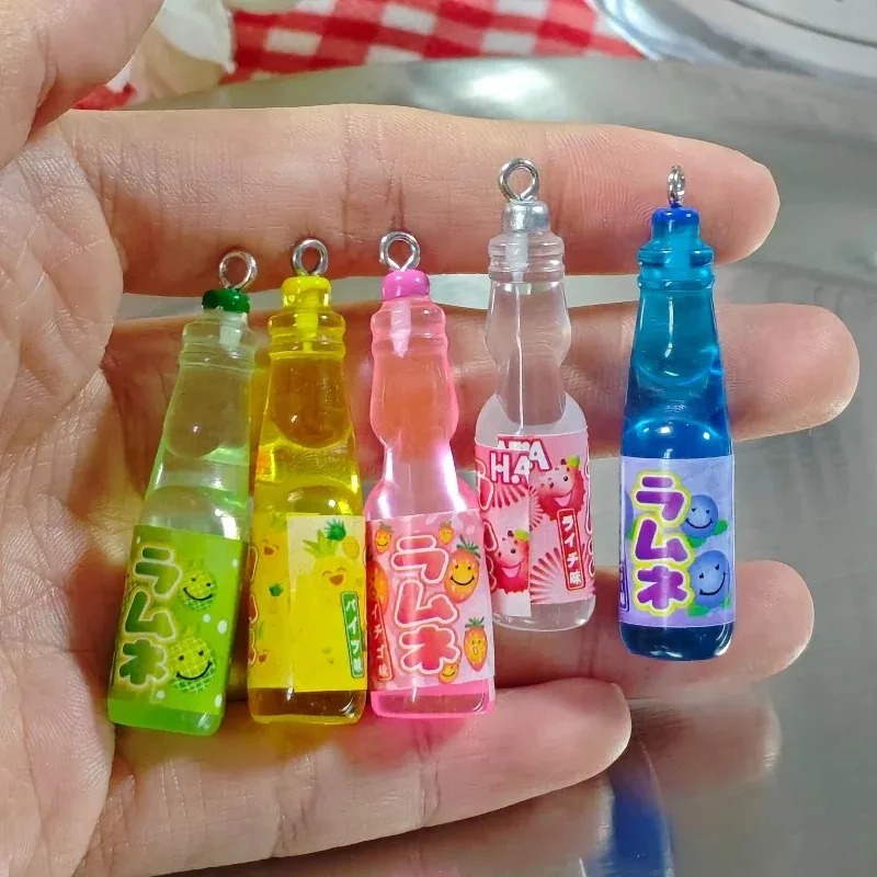 Resin Art Calligraphy - 10 Peças de Pingentes de Resina