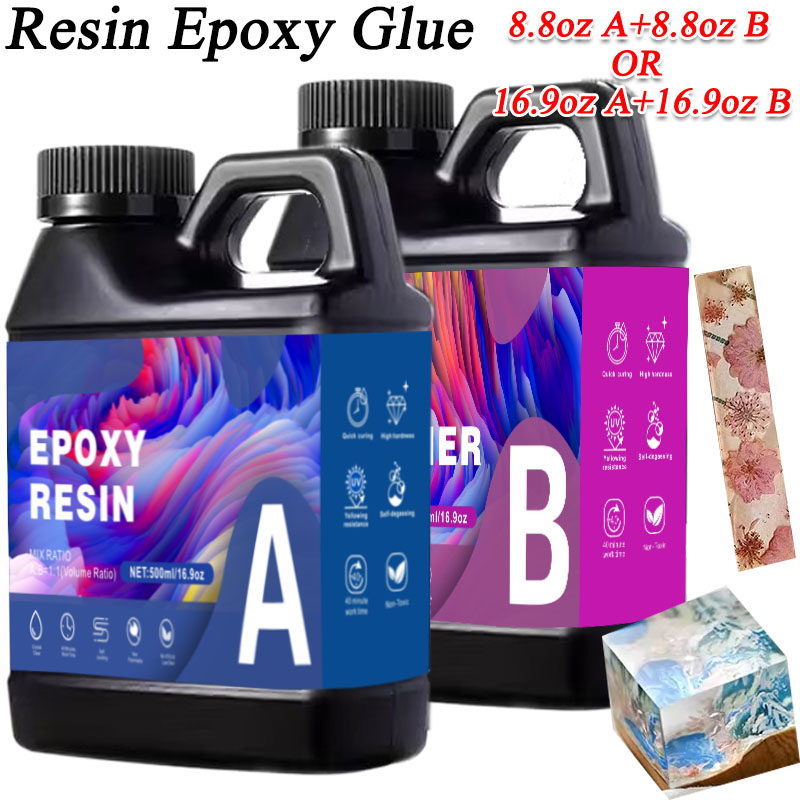 Resin Art Table Top - Cola epóxi de resina ab de