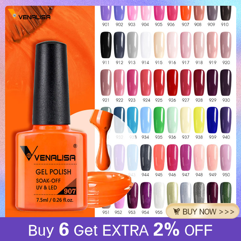 Glitter Powder Resin - Venalisa 7.5ml gel unha polonês canni