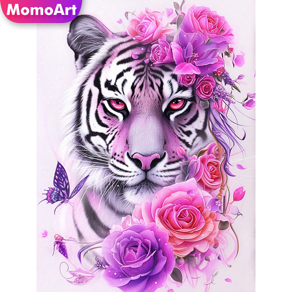 Resin Art Rose - Momoart Nova Chegada: Pintura de Diamante