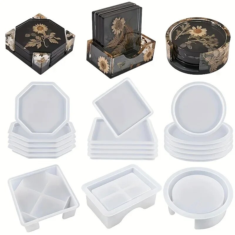 Resin Art Pen - Conjunto de moldes de resina de