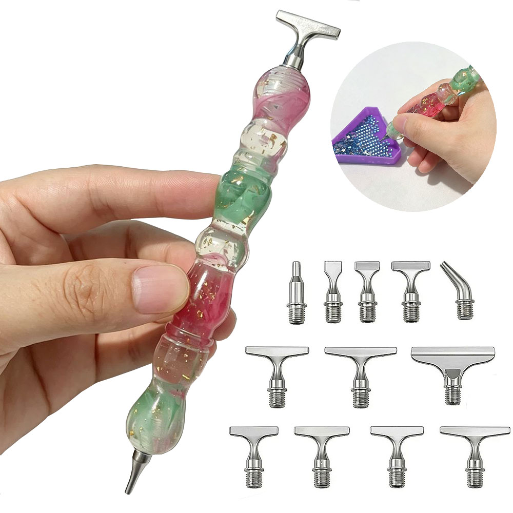 Resin Art Pen - Nova Caneta de Pintura Diamante para
