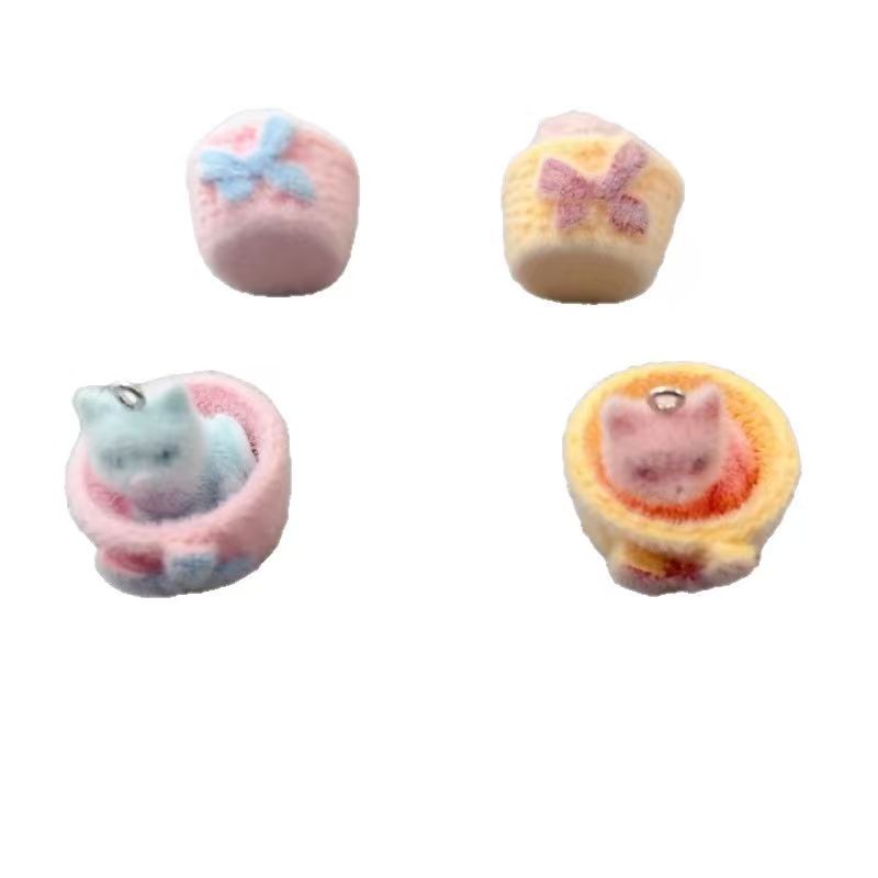 4 peças de pingente de gato em - Resin Art Calligraphy avaliação e preço