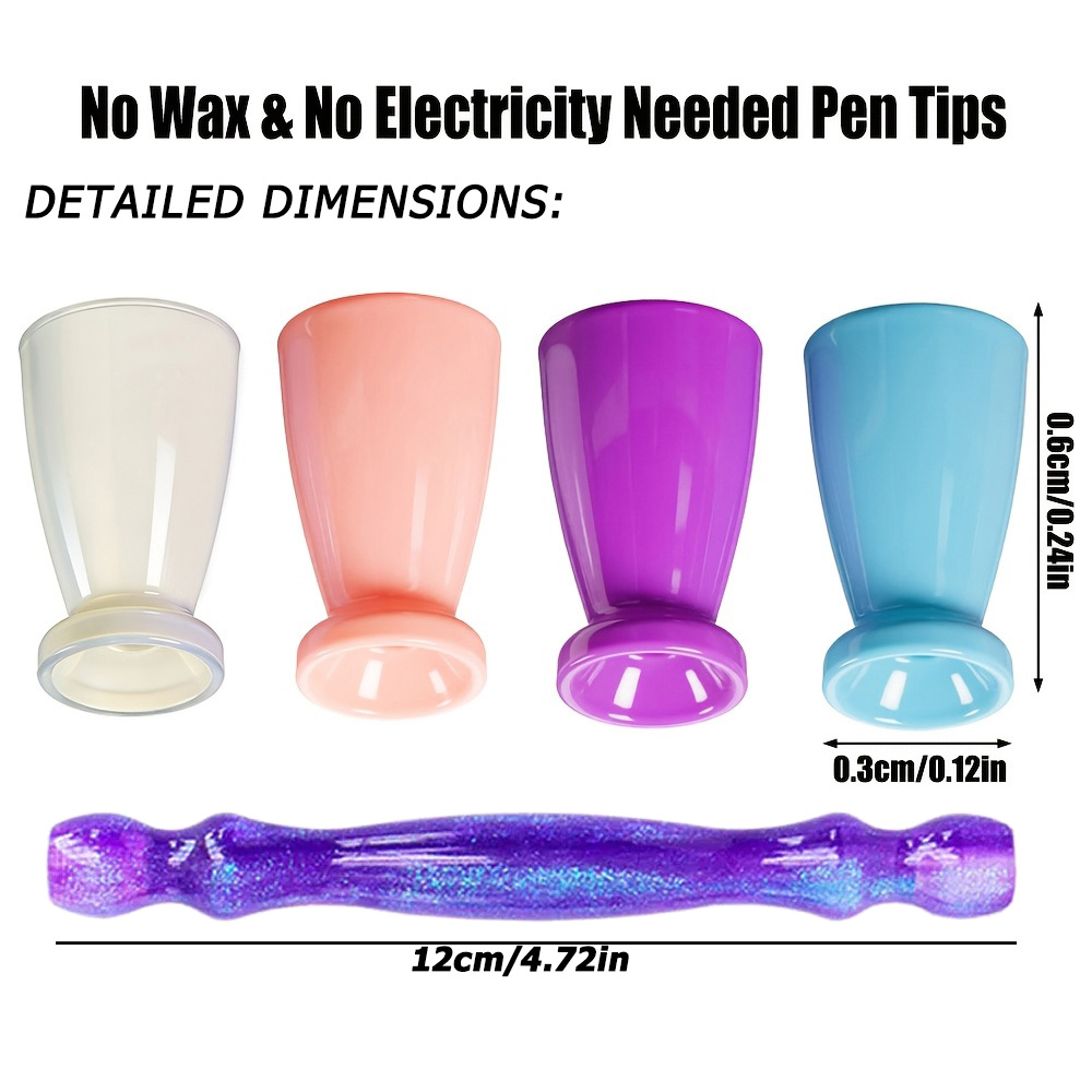 10 Peças Pontas de Silicone pa - Resin Art Pen avaliação e preço
