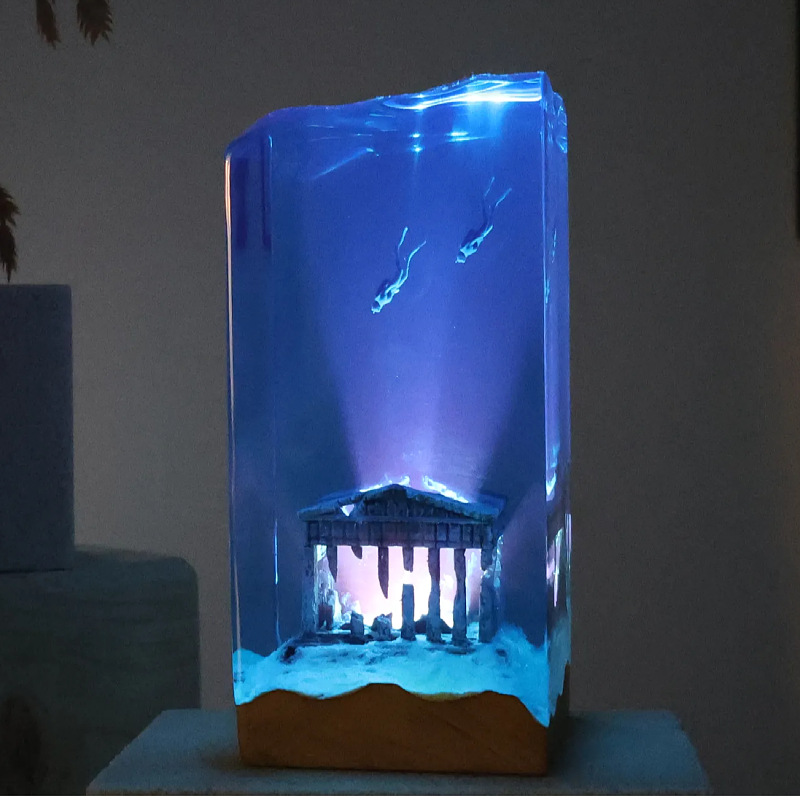 NOVO: Decorações de Arte Marin - Resin Art Table Top avaliação e preço