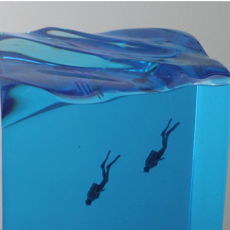 NOVO: Decorações de Arte Marin - Resin Art Table Top avaliação e preço
