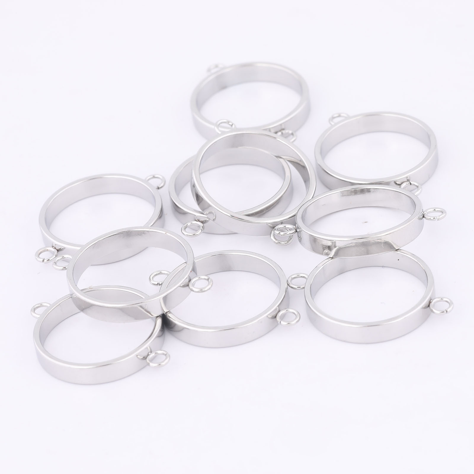 10 pçs de aço inoxidável 14mm  - Resin Art Calligraphy avaliação e preço