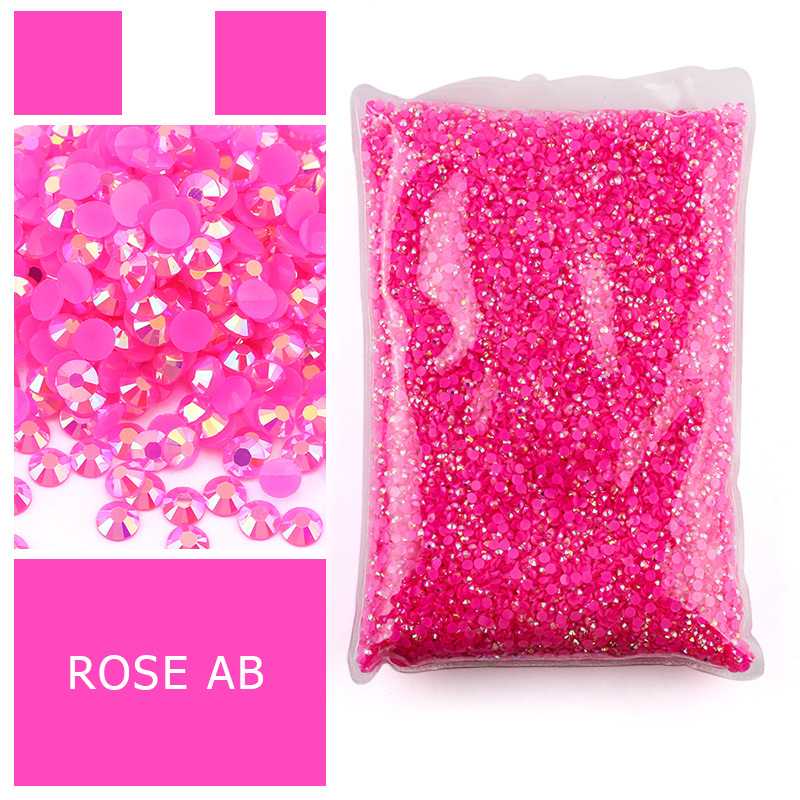 Strass de Resina Rosa Choque c - Resin Art Quantity avaliação e preço