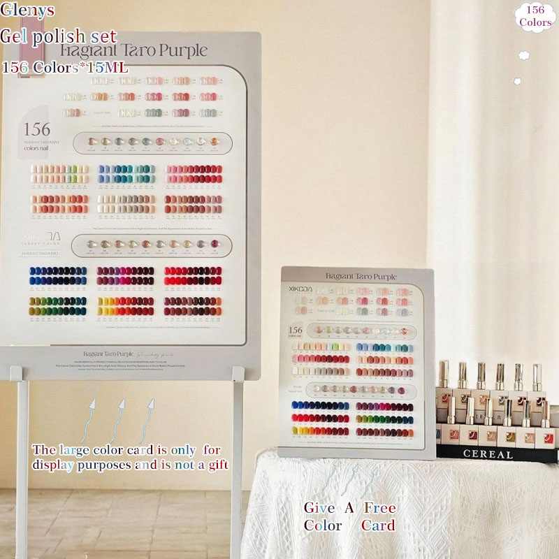 Glenys 156 peças * 15ml esmalt - Resin Art Learning avaliação e preço