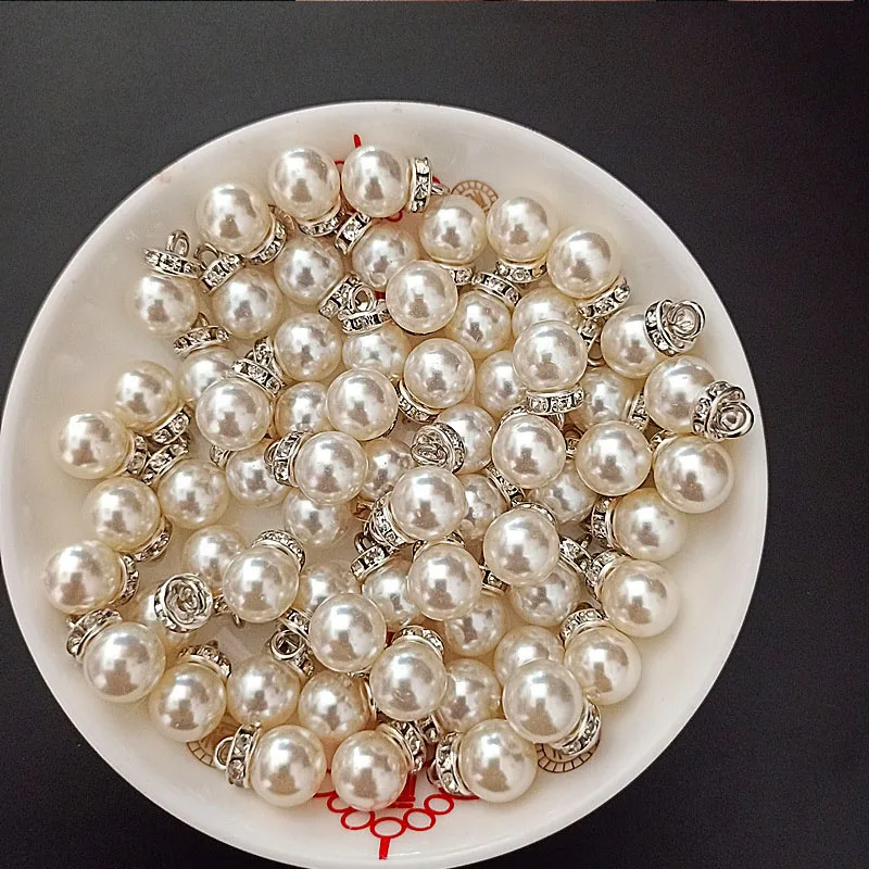 30 pçs redondo pérola diamante - Resin Art Gift For Wedding avaliação e preço