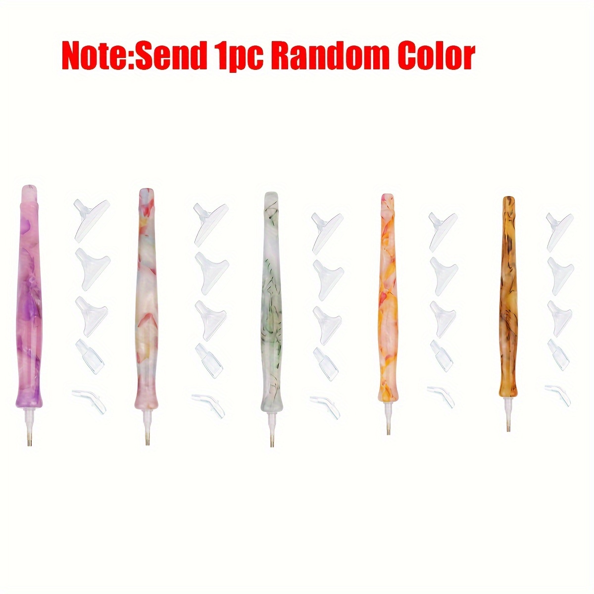1pc cor aleatória resina retro - Resin Art Pen avaliação e preço