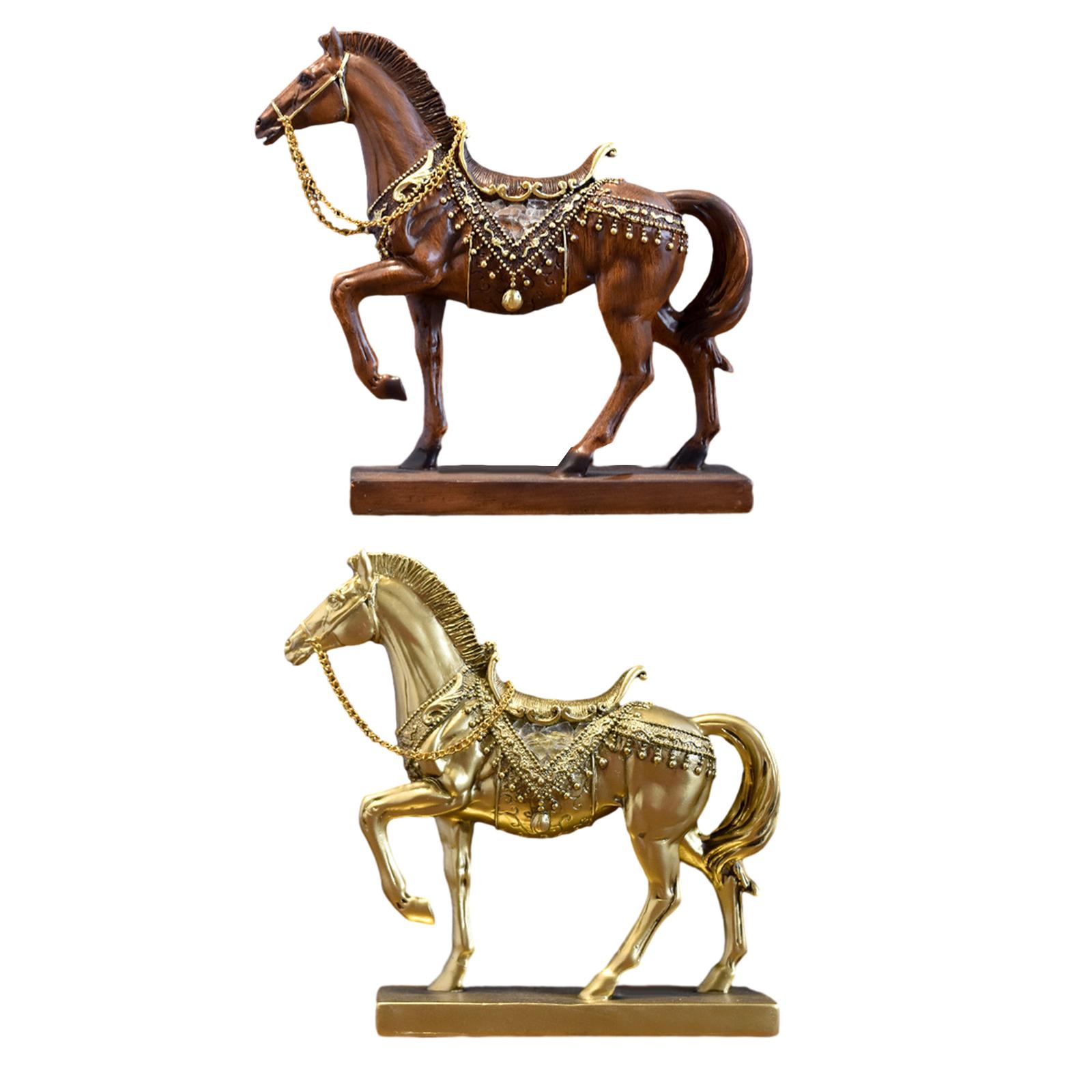 Cavalo Estátua Tabletop Decora - Resin Art Table Top avaliação e preço