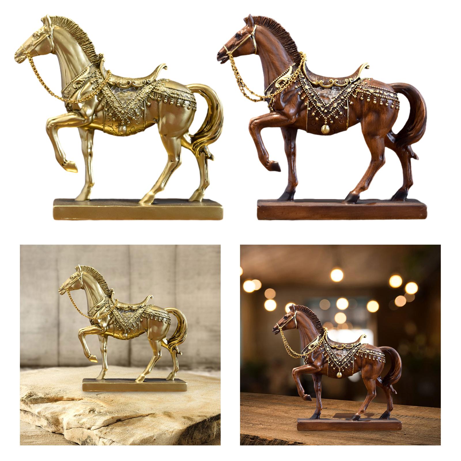 Cavalo Estátua Tabletop Decora - Resin Art Table Top avaliação e preço
