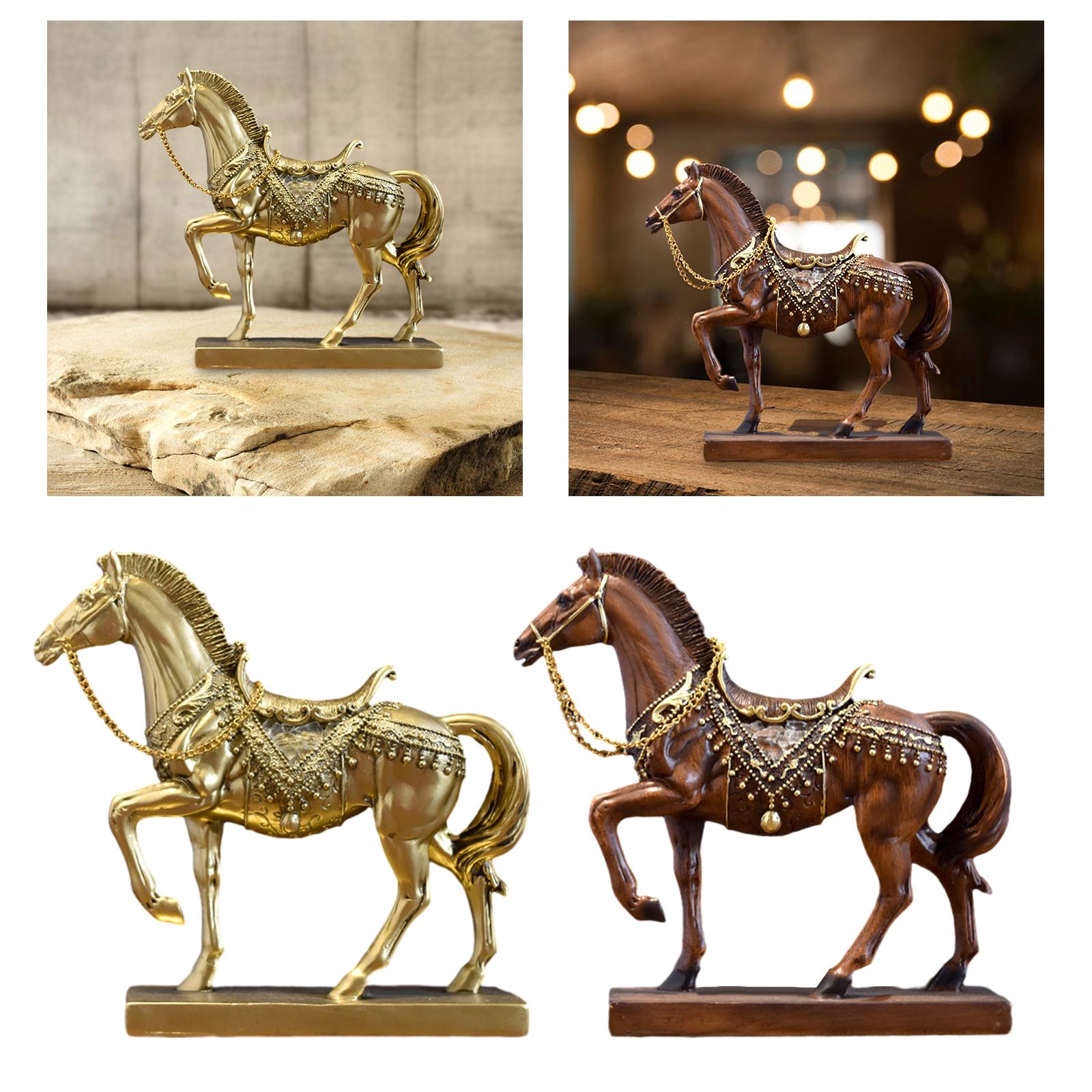 Cavalo Estátua Tabletop Decora - Resin Art Table Top avaliação e preço