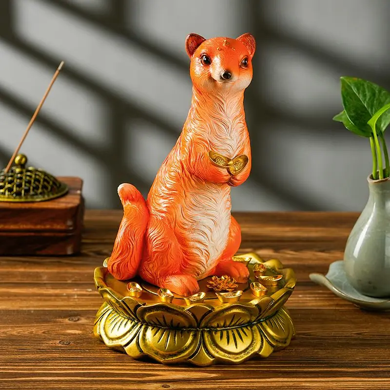 Wong tai sin ornamento doninha - Resin Art Table Top avaliação e preço