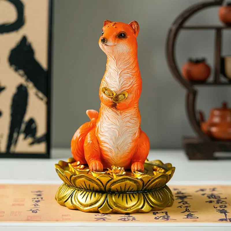 Wong tai sin ornamento doninha - Resin Art Table Top avaliação e preço