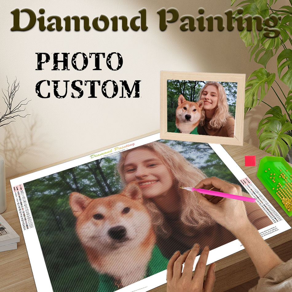 Pintura em Diamante PhotoCusto - Resin Art Gift For Wedding avaliação e preço