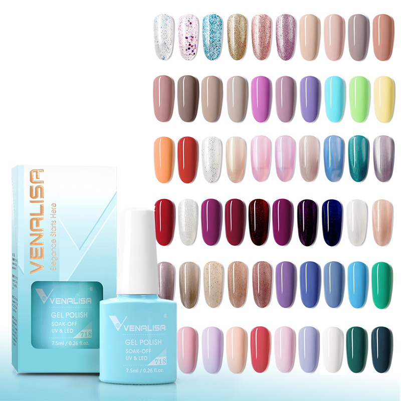 Venalisa 7.5ml gel unha polonê - Glitter Powder Resin avaliação e preço