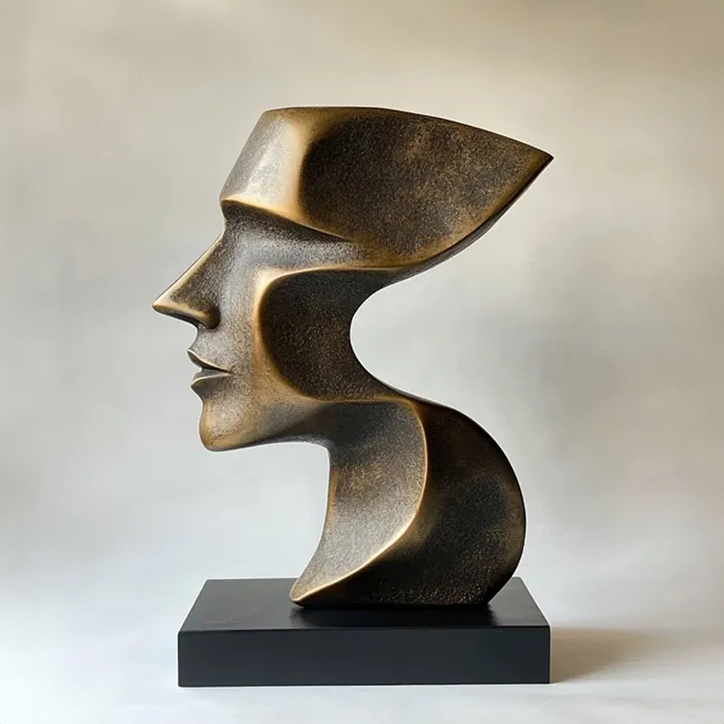 Escultura Criativa de Figura H - Resin Art Gift For Wedding avaliação e preço
