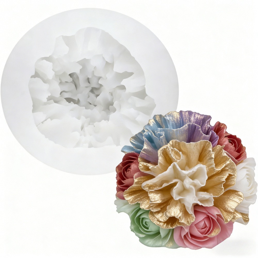 Conjunto de 3 Moldes de Silico - Resin Art Gift For Wedding avaliação e preço