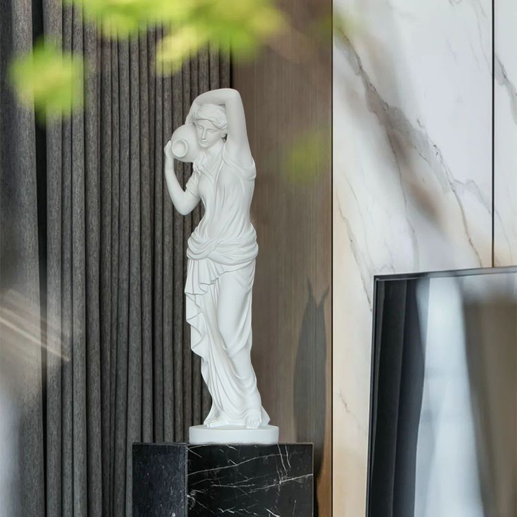 Estátua de gesso, ornamento ar - Resin Art Sculptures avaliação e preço