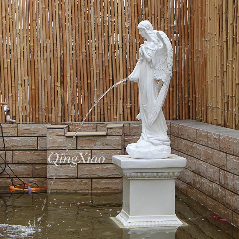Escultura de anjo europeu com  - Resin Art Sculptures avaliação e preço