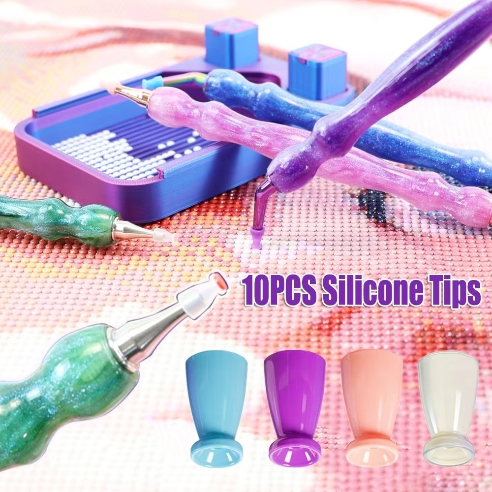 10 Peças Pontas de Silicone pa - Resin Art Pen avaliação e preço