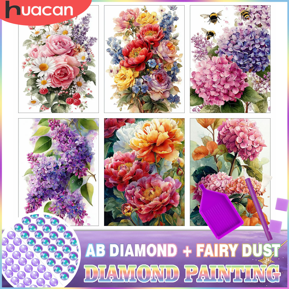 Kit de Pintura Diamante HUACAN - Resin Art Rose avaliação e preço