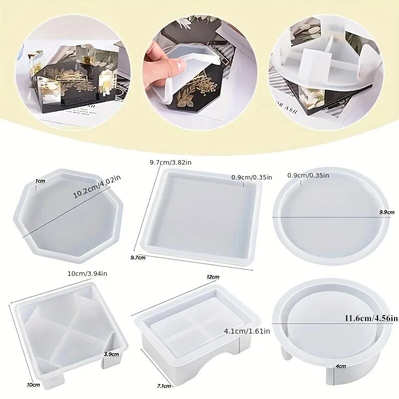 Conjunto de moldes de resina d - Resin Art Pen avaliação e preço