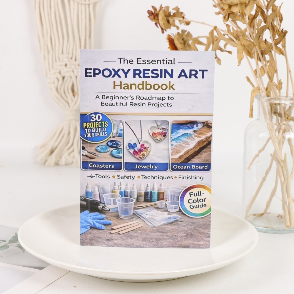 Livro de Artesanato com Resina - Resin Art Learning avaliação e preço