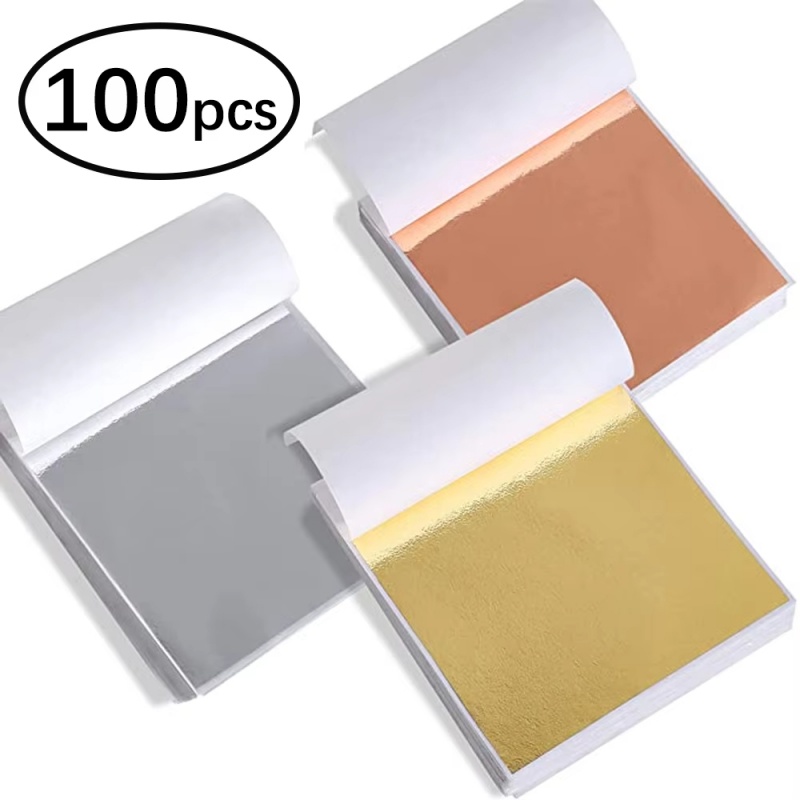 100 Folhas de Imitação de Ouro - Resin Art Gift For Wedding avaliação e preço