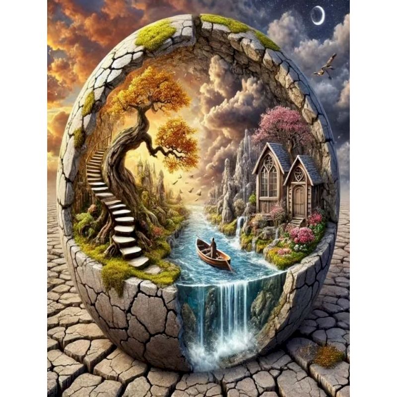 Kits de Pintura Diamante 5D pa - Resin Art Ideas avaliação e preço