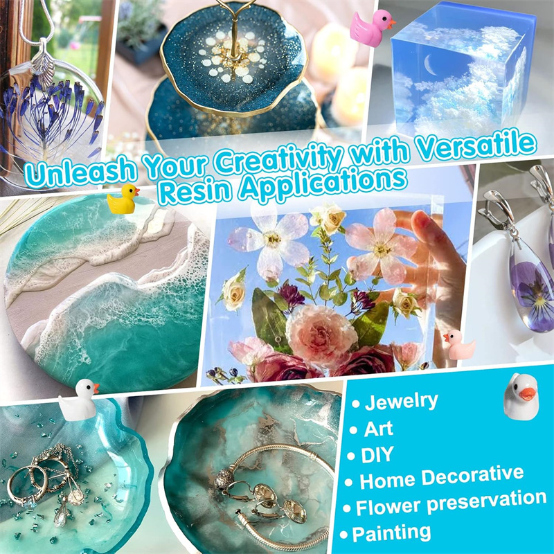 Kit de resina epóxi transparen - Resin Art Table Top avaliação e preço