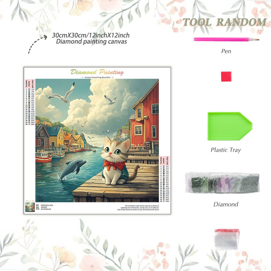 Kit de Pintura em Diamante de  - Resin Art Ideas avaliação e preço